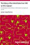 [Gutenberg 7131] • The History of the United States from 1492 to 1910, Volume 1 / From Discovery of America October 12, 1492 to Battle of Lexington April 19, 1775